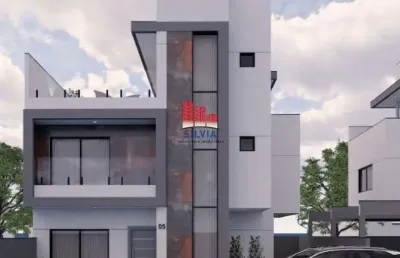 Lindo sobrado em condomínio na melhor região do capão raso c/ 145m², 3 quartos (1 suíte)