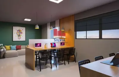 Lindo apartamento, com 46m², 2 quartos, 1 vaga de garagem, no bairro novo mundo.