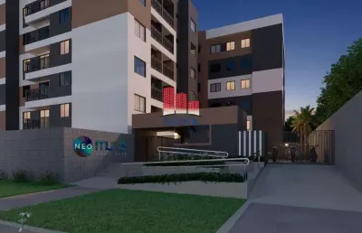 Lindo apartamento, com 32,61m², no bairro novo mundo.