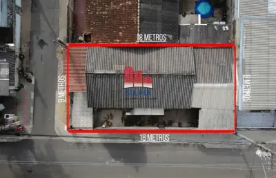 Terreno de esquina 9x18 no cic, vila nossa senhora da luz