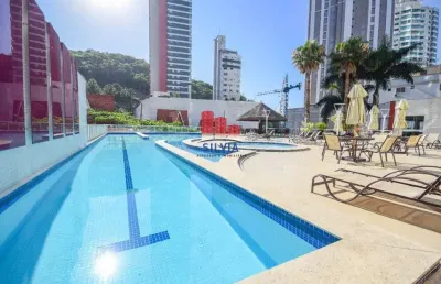 Apartamento com sacada e churrasqueira 3 quartos com suítes, 2 vagas cobertas e 133m² no residencial bellas artes em balneário camboriú