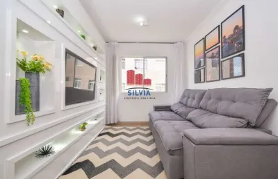 Lindo apartamento semi mobiliado com 2 quartos e vaga de garagem coberta no residencial fontana - cidade industrial