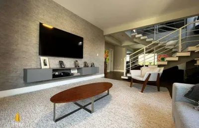 Casa alto padrão para venda no condomínio horizontal praia brava na praia brava de itajaí.