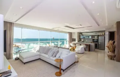 Apartamento finamente mobiliado e decorado a venda no mirage residence na praia brava em itajaí.