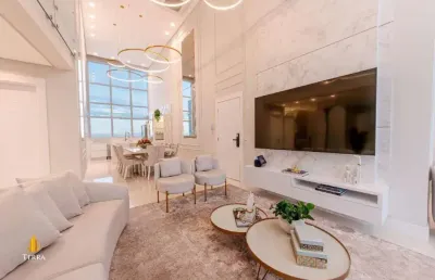 Apartamento duplex a venda no magnifique tower residence no centro de balneário camboriú.