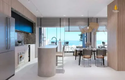 Apartamento a venda no brava green home club localizado na praia brava em itajaí.
