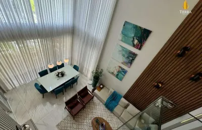 Casa de alto padrão a venda no condomínio riverside localizado no bairro rio do meio em itajaí.
