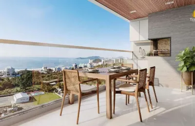 Apartamento a venda no edifício torres da brava - torre sirena localizado na praia brava em itajaí.