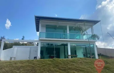 Casa com 3 dormitórios, 200 m² - venda por r$ 1.200.000,00 ou aluguel por r$ 5.500,00/mês - condomínio quintas do rio manso - brumadinho/mg