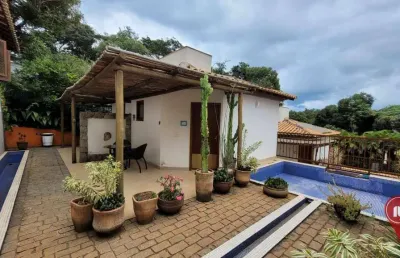 Pousada mobiliada com 12 dormitórios à venda, 1000 m² por r$ 2.700.000 - palhano - brumadinho/mg
