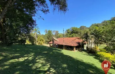 Sítio semi-mobiliado com 3 dormitórios à venda, 15000 m² por r$ 850.000 - estrada para alberto flores - brumadinho/mg