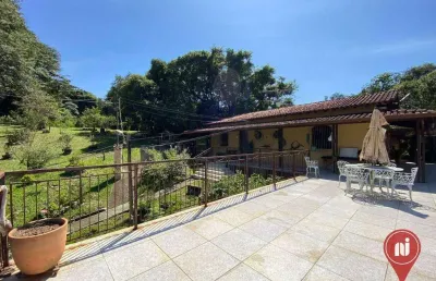 Sítio com 3 dormitórios à venda, 35000 m² por r$ 900.000,00 - aranhas - brumadinho/mg