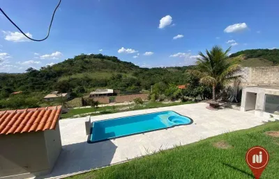 Casa com 5 dormitórios à venda, 350 m² por r$ 590.000,00 - condomínio quintas do rio das águas claras - brumadinho/mg