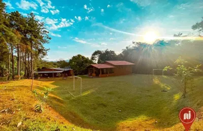 Sítio com 6 dormitórios à venda, 2750 m² por r$ 1.300.000,00 - mario campos  - mário campos/mg