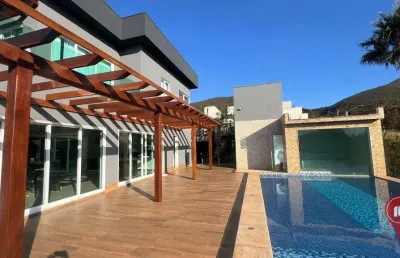Casa com 4 dormitórios à venda, 470 m² por r$ 2.800.000,00 - condomínio serra dos bandeirantes - mário campos/mg