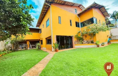 Casa com 3 dormitórios à venda, 180 m² por r$ 765.000 - vila são tarcisio - mário campos/mg