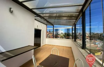 Cobertura com 3 dormitórios para alugar, 117 m² por r$ 2,800,00/mês - planalto - brumadinho/mg