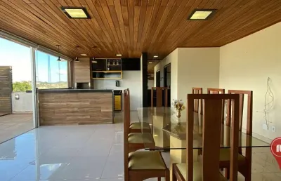 Cobertura com 3 dormitórios à venda, 116 m² por r$ 540.000,00 - regina célia - brumadinho/mg