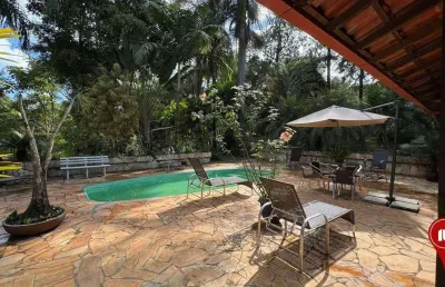 Sítio com 3 dormitórios à venda, 4000 m² por r$ 1.500.000,00 - parque da cachoeira - brumadinho/mg