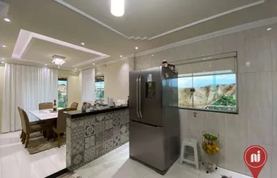 Casa com 4 dormitórios à venda, 239 m² por r$ 750.000,00 - brasilia - sarzedo/mg