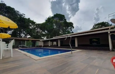 Sítio mobiliado com 5 dormitórios à venda, 4000 m² por r$ 600.000 - campo verde - mário campos/mg