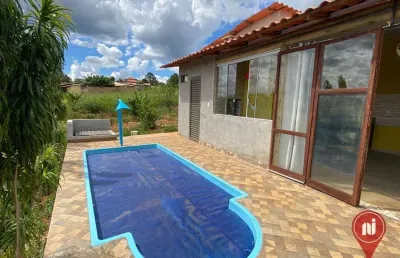 Chácara com 4 dormitórios à venda, 1000 m² por r$ 425.000,00 - recanto do igarapé - igarapé/mg
