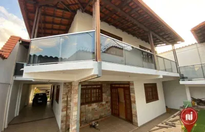 Casa com 5 dormitórios à venda, 360 m² por r$ 1.280.000,00 - senhora das graças - betim/mg
