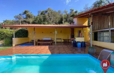 Chácara com 3 dormitórios à venda, 1000 m² por r$ 450.000,00 - fazenda serra negra - esmeraldas/mg