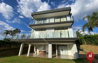 Casa triplex à venda no condomínio ilha da lagoa, 450 m² por r$ 1.990.000 - contagem/mg
