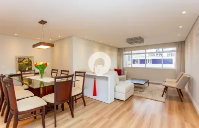 Apartamento 145m² reformado, com vista definitiva e porteria fechada no juvevê