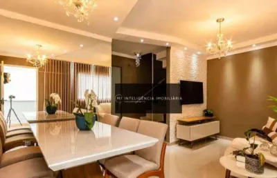 Maravilhoso sobrado de condominio na vila ré ! são 03 dorms sendo 01 suite com moveis planejados, 02 vagas + area gourmet !!
