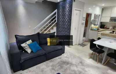 Maravilhoso sobrado de condominio com 03 dorms sendo 01 suite + 02 vagas com móveis planejados e acabamento impecável !!