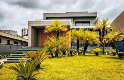 Casa moderna, 04 quartos, á venda em alphaville lagoa dos ingleses.