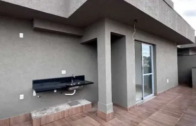 Cobertura à venda com 207m², 3 quartos, 3 suítes e 3 vagas no buritis.