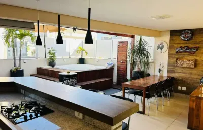 Cobertura à venda, 4 quartos, 2 suítes, 3 vagas, no buritis.
