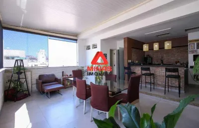 Cobertura à venda, 3 quartos, 1 suíte, 2 vagas, no santo antônio.
