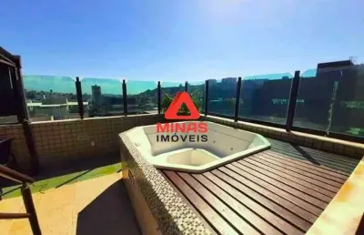 Cobertura triplex à venda, 3 quartos, 1 suíte, 3 vagas, no estoril.