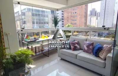 Apartamento com 4 quartos à venda na Rua Tomaz Gonzaga, 713, Lourdes, Belo Horizonte