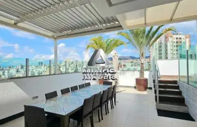 Cobertura com 3 quartos à venda na Rua Gentios, 413, Luxemburgo, Belo Horizonte