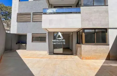 Excelente área privativa no santo agostinho de 3 quartos