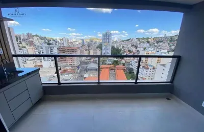 Apartamento mobiliado de dois quartos um suíte e duas vagas no são mateus a venda por 790.000,00