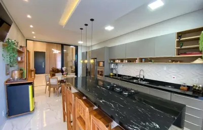 Casa no condomínio vivendas da mata - portal aroeira para venda com 3 quartos, sendo 1 suíte, 155m²