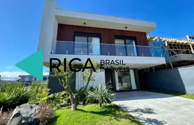 Casa em condomínio fechado com 5 quartos à venda na rua rio camisas, 101, remanso, xangri-lá por r$ 3.550.000