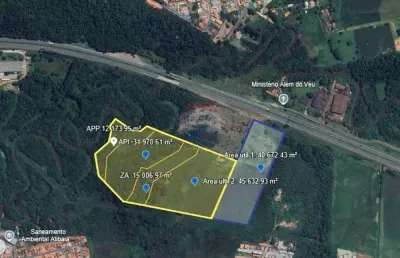 Terreno a venda em atibaia/sp as margem da rodovia dom pedro i com 144 mil m² de área total.