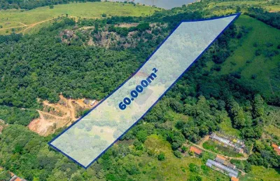 Terreno em bragança paulista divisa com atibaia/sp no bairro do tanque 60.000 m² - rural