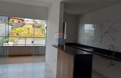 Apartamento novo em atibaia com 2 quartos e varanda gourmet