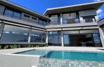 Casa em condominio de alto padrão no porto atibaia em atibaia