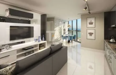 Fontainebleau - flat com 49m² para venda em itapema