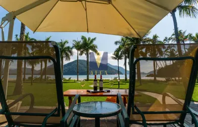 Casa alto padrão pé na areia em condominio praia dura, ubatuba/sp