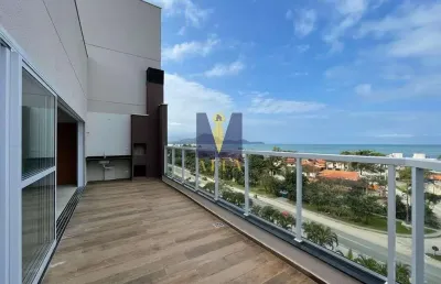 Cobertura com vista para o mar à venda na praia das toninhas em ubatuba/sp.